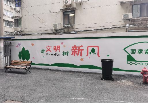 凉山州社区墙绘